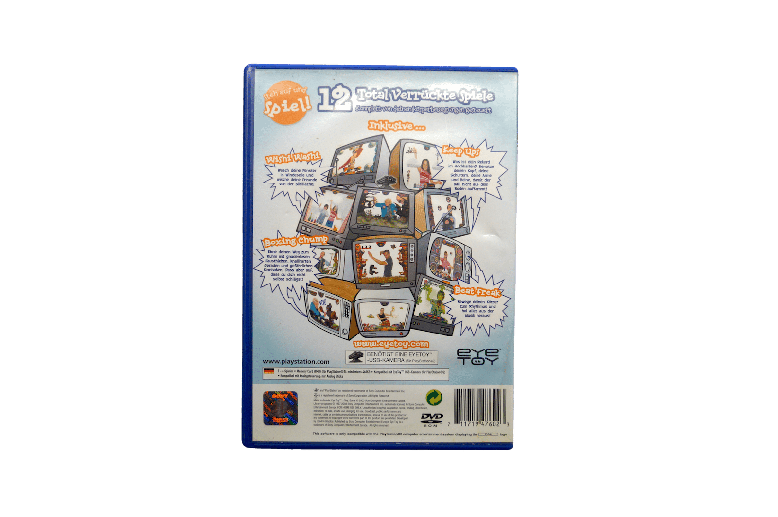 EyeToy Play - PS2 (Brugt)
