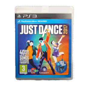 Just Dance 2017 - PS3 Move (Brugt) – Front cover