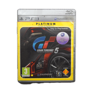 Gran Turismo 5 Platinum – PS3 (Brugt)