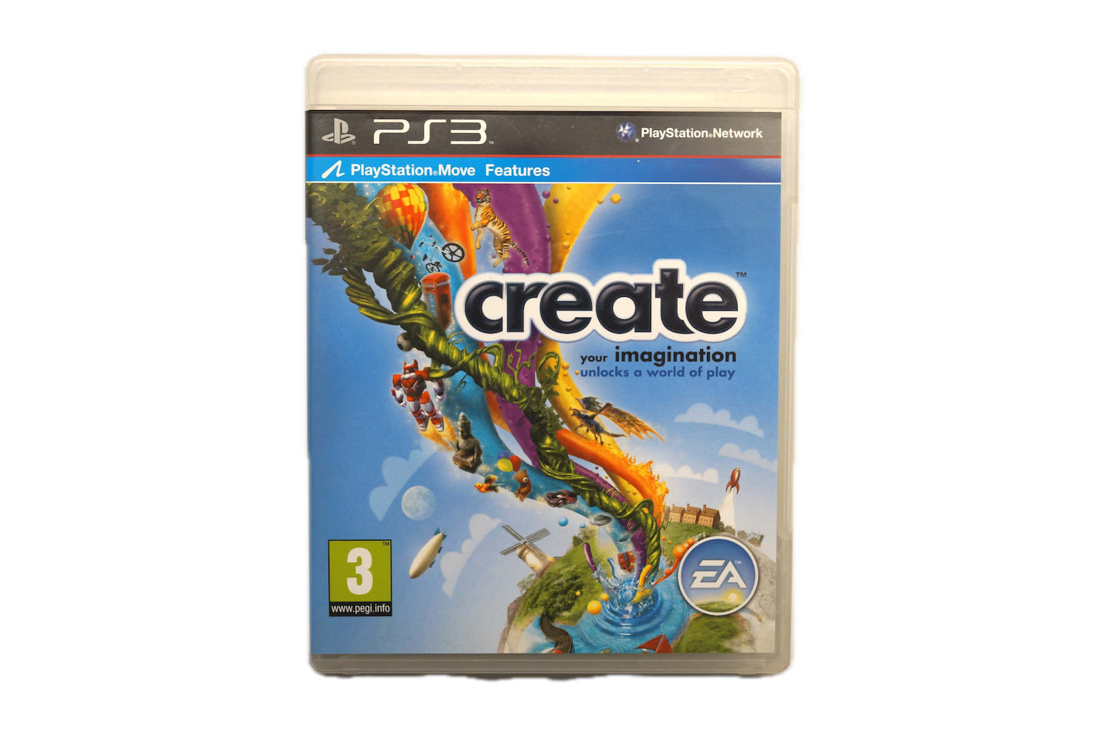 Create - PS3 Move (Brugt) – Front cover