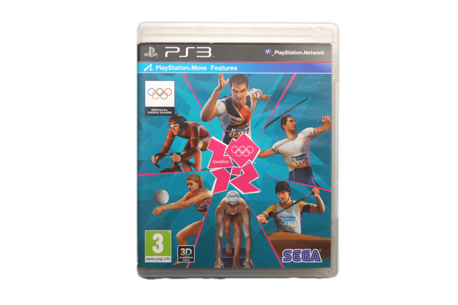 London 2012: The Official Video Game of the Olympic Games – PS3 Move (Brugt) – Front cover