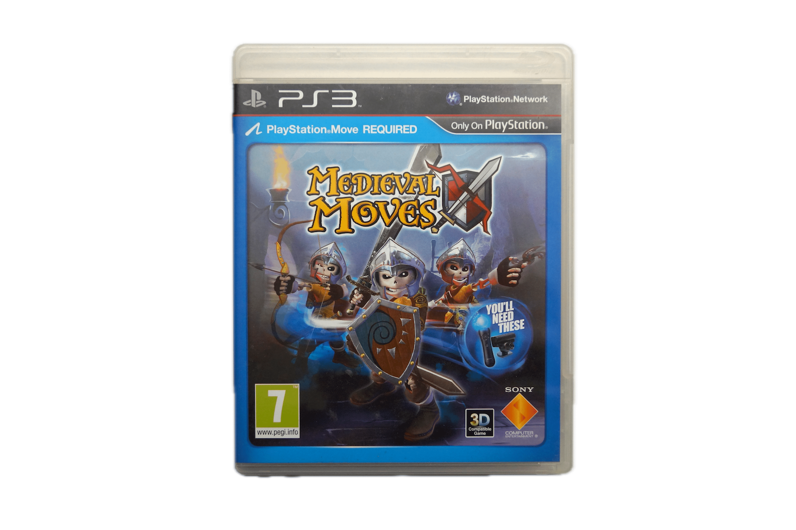 Medieval Moves - PS3 Move (Brugt) – Alder: PEGI 7 – PlayStation 3 – Front cover