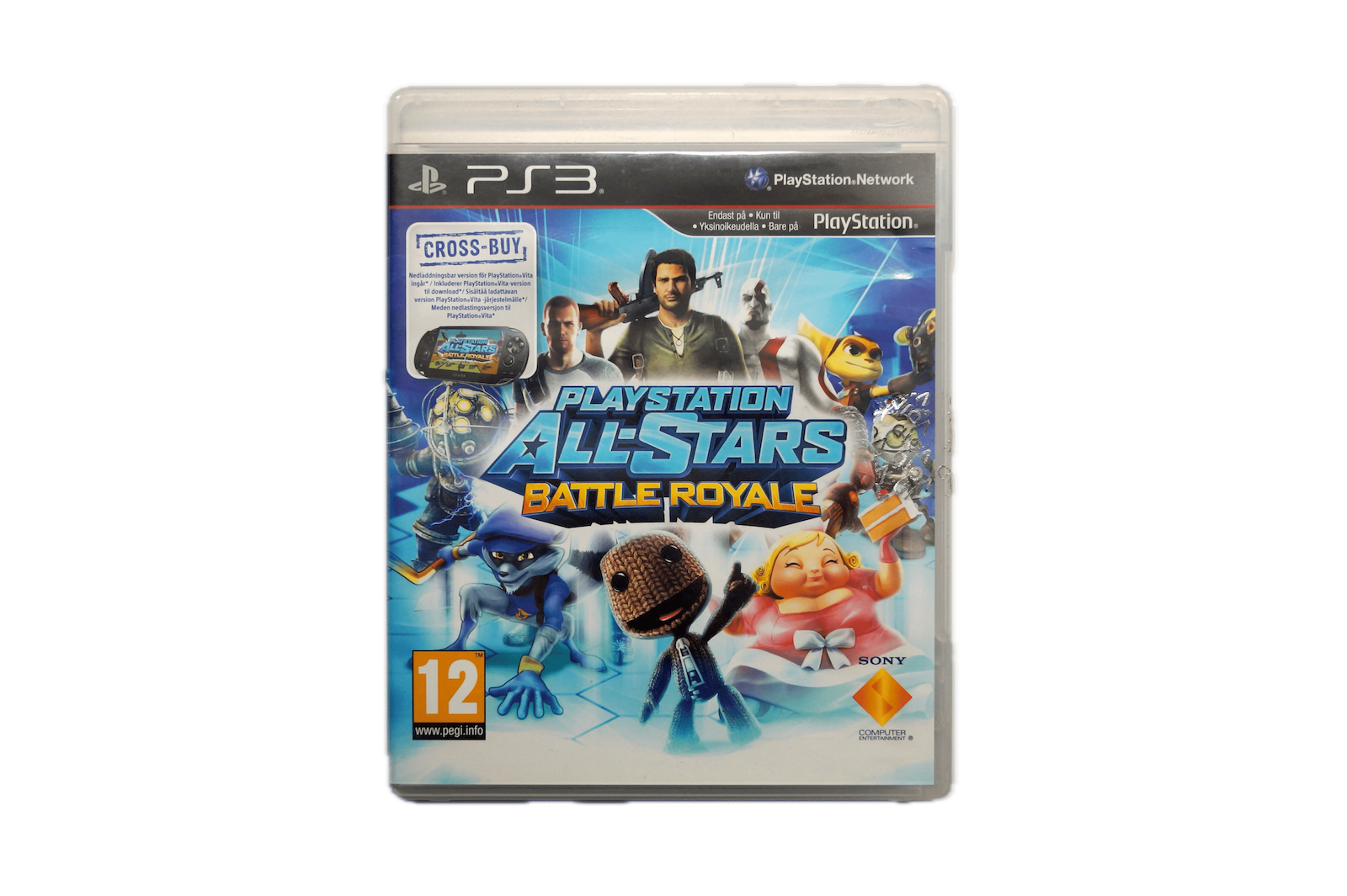 Playstation All-Stars Battle Royale - PS3 (Brugt) – Front cover