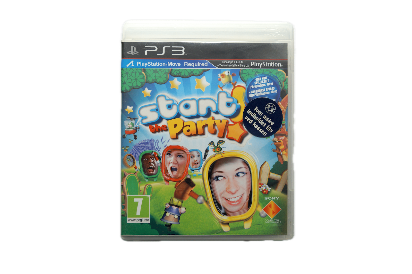 Start the Party! - PS3 Move (Brugt) – Front cover