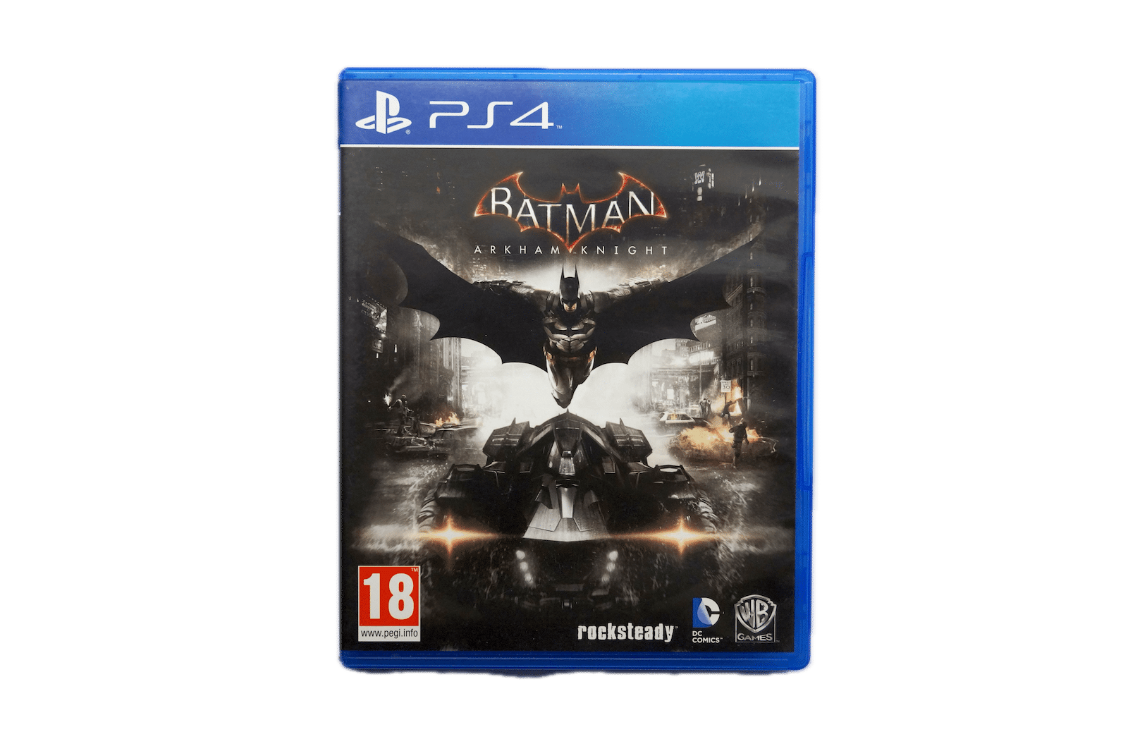 Batman: Arkham Knight - PS4 (Brugt) – Alder: PEGI 16 – PlayStation 4 – Front cover
