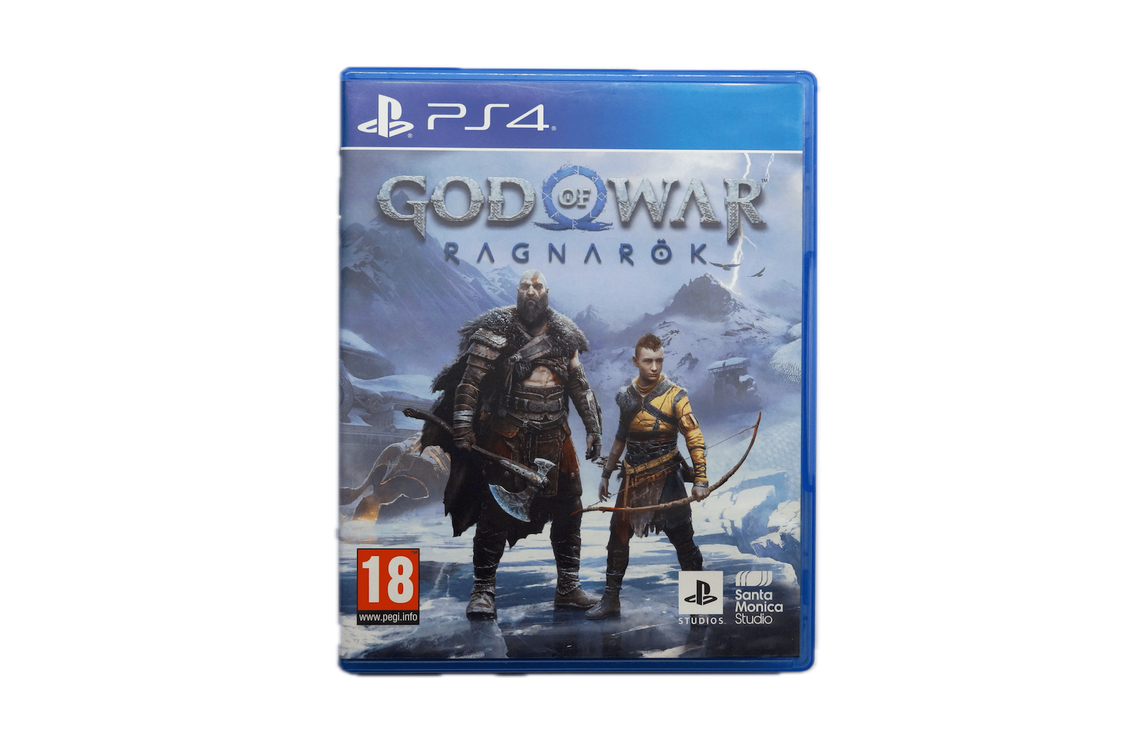 God of War Ragnarök – PS4 (Brugt) – Front cover