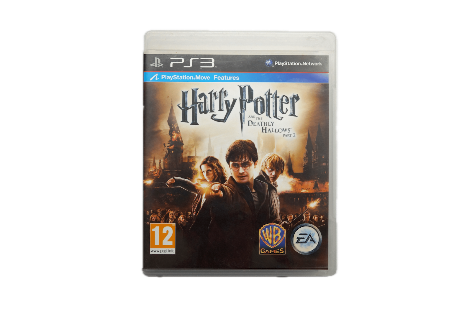 Harry Potter And The Deathly Hallows Part 2 - PS3 Move (Brugt) – Alder: PEGI 12 – PlayStation 3 – Front cover
