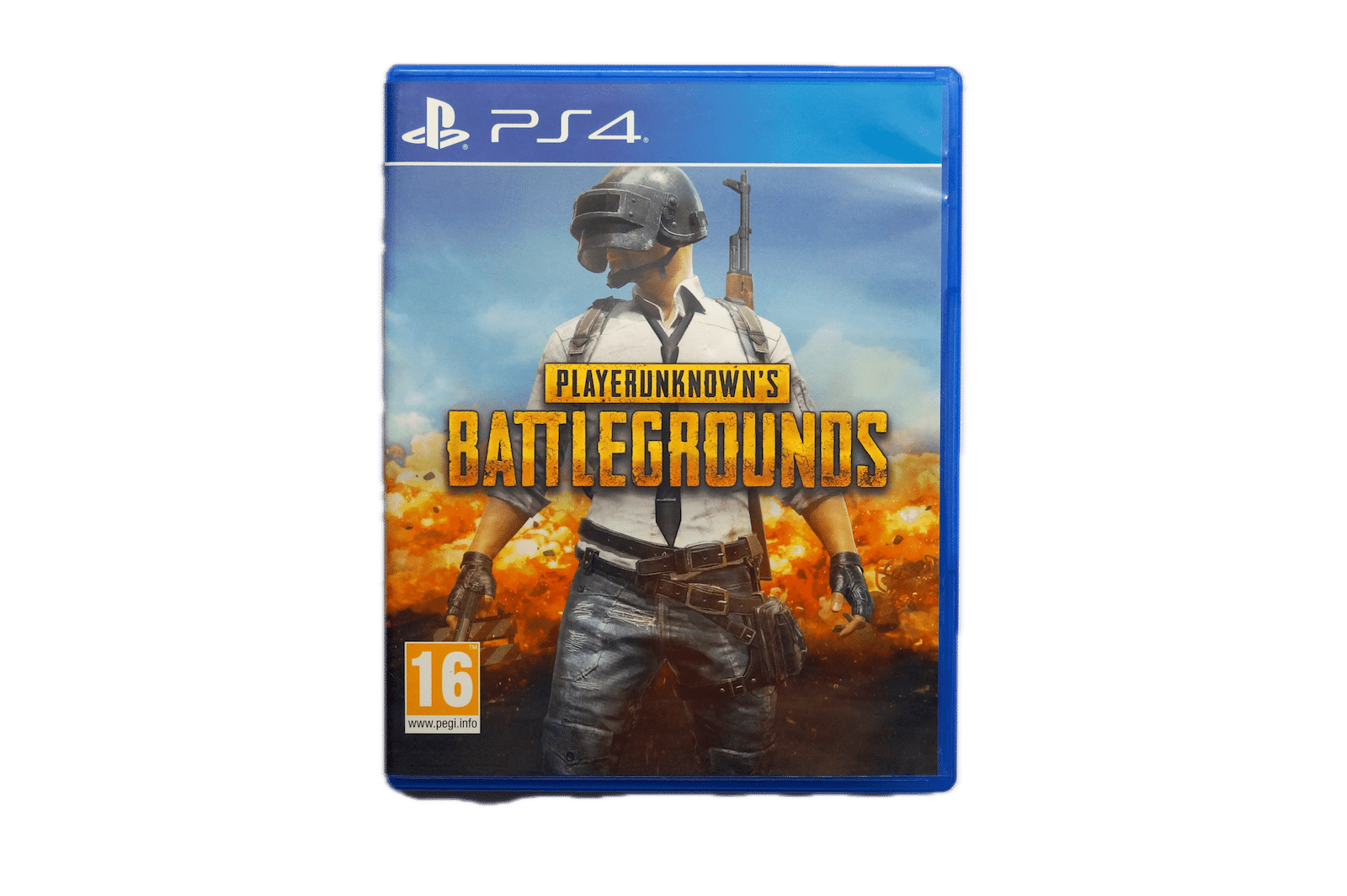 PlayerUnknown’s Battlegrounds (PUBG) – PS4 (Brugt) – Alder: PEGI 16 – PlayStation 4 – Front cover