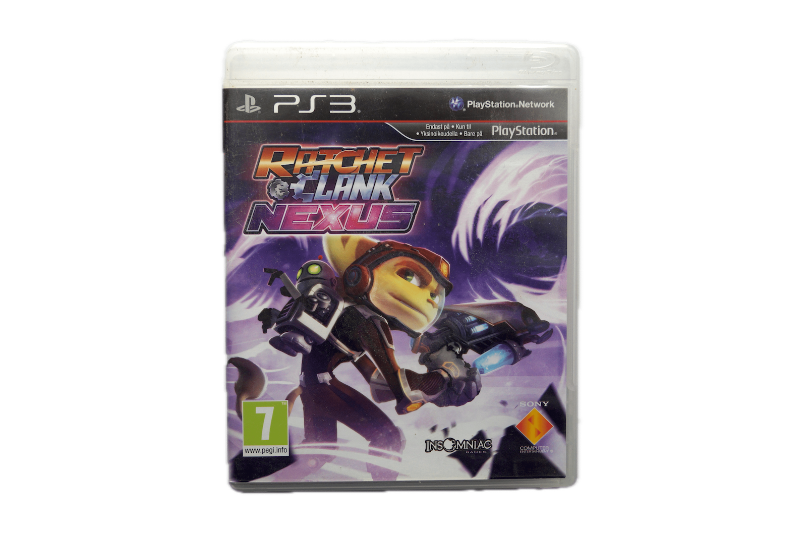 Ratchet & Clank: Nexus - PS3 (Brugt) – Alder: PEGI 7 – PlayStation 3 – Front cover