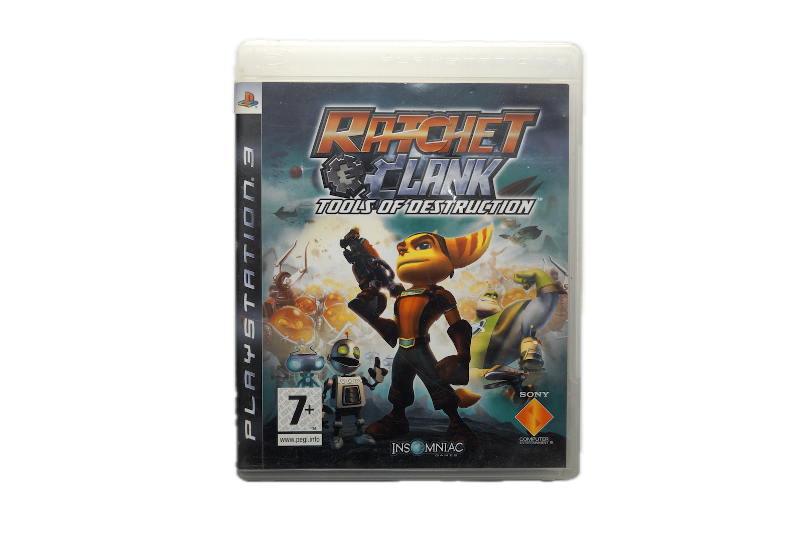 Ratchet & Clank: Tools Of Destruction - PS3 (Brugt) – Front cover