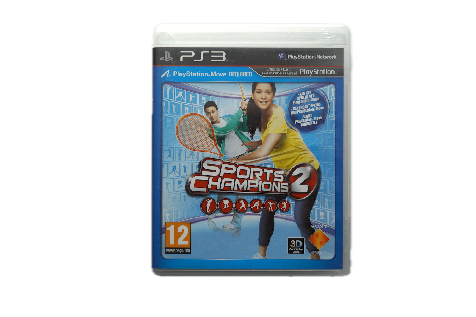 Sports Champions 2 - PS3 Move (Brugt) – Alder: PEGI 12 – PlayStation 3 – Front cover
