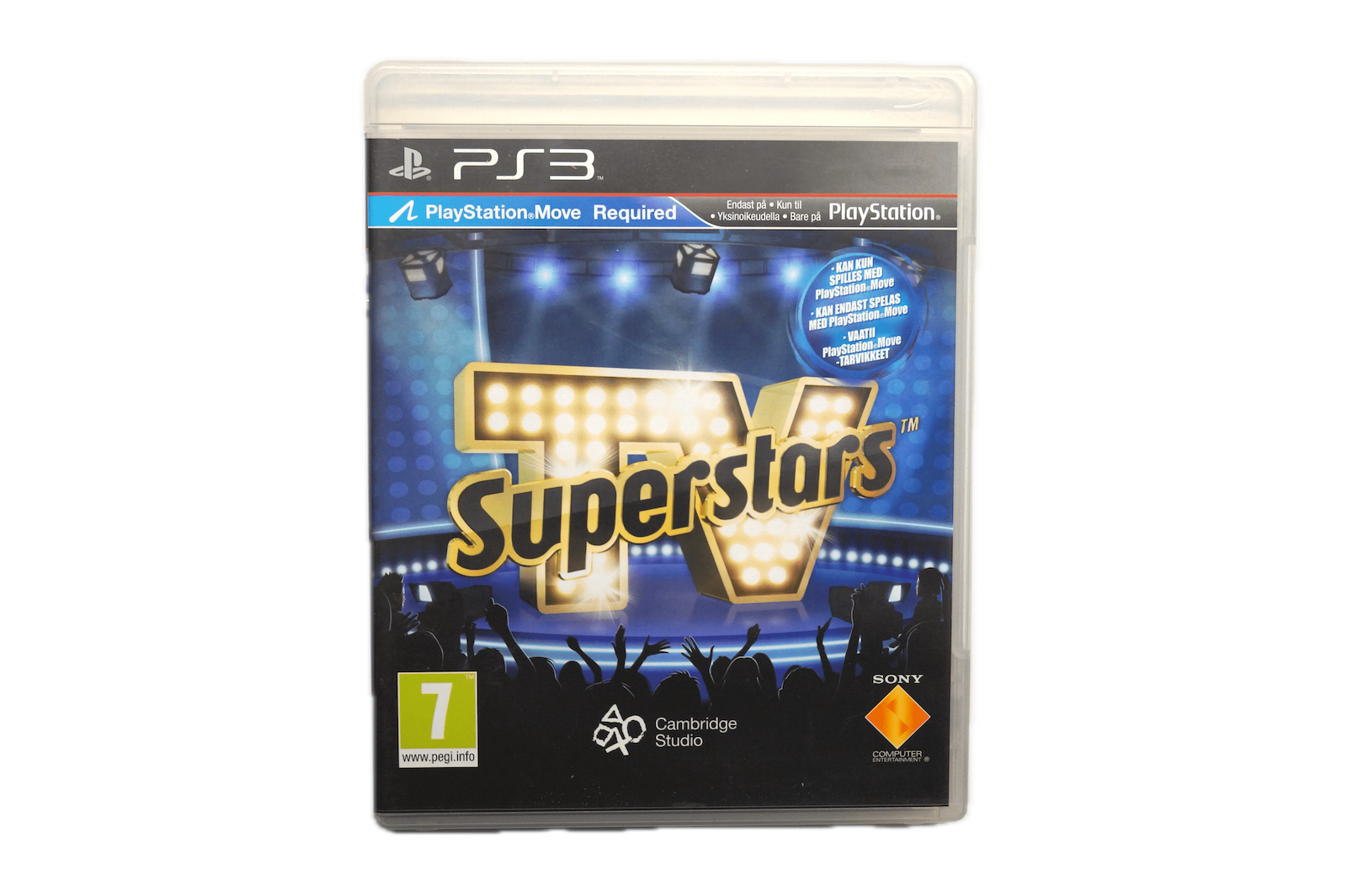 TV Superstars - PS3 Move (Brugt) – Front cover