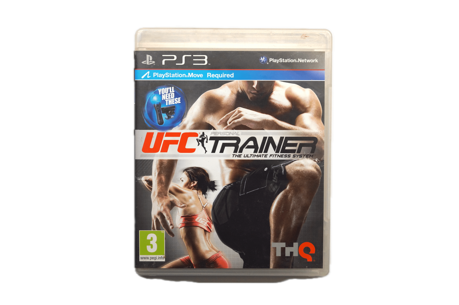 UFC Personal Trainer: The Ultimate Fitness System – PS3 Move (Brugt) – Front cover