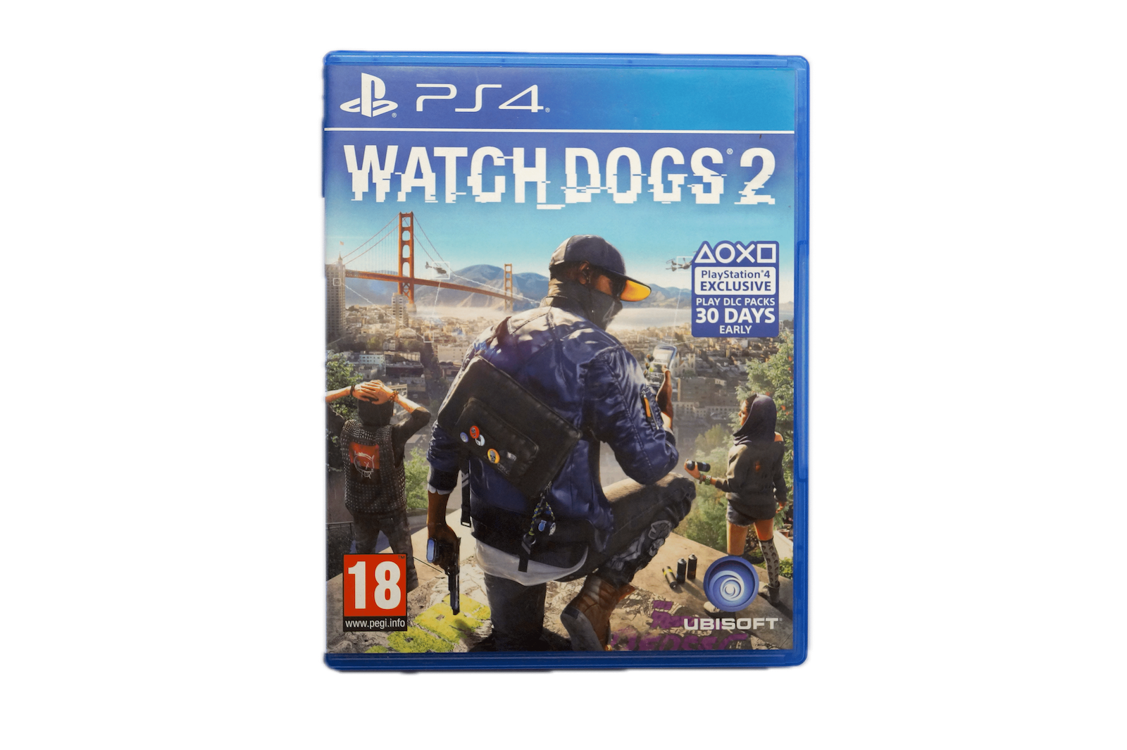Watch Dogs 2 – PS4 (Brugt) – Alder: PEGI 18 – PlayStation 4 – Front cover