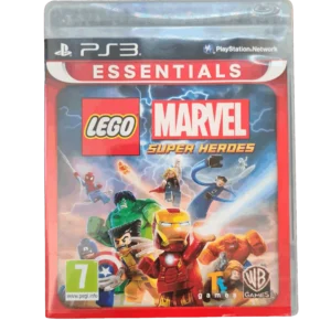 Lego Marvel Super Heroes Essentials - PS3 (Brugt) – Front cover