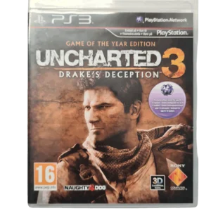 PS3 Uncharted 3 Cover