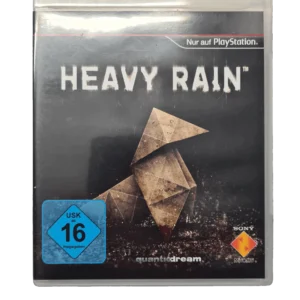 PS3 Heavy Rain Cover