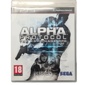 PS3 Alpha Protocol Cover