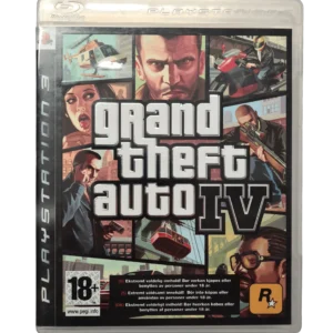 Grand Theft Auto IV - PS3 (Brugt) – Front cover