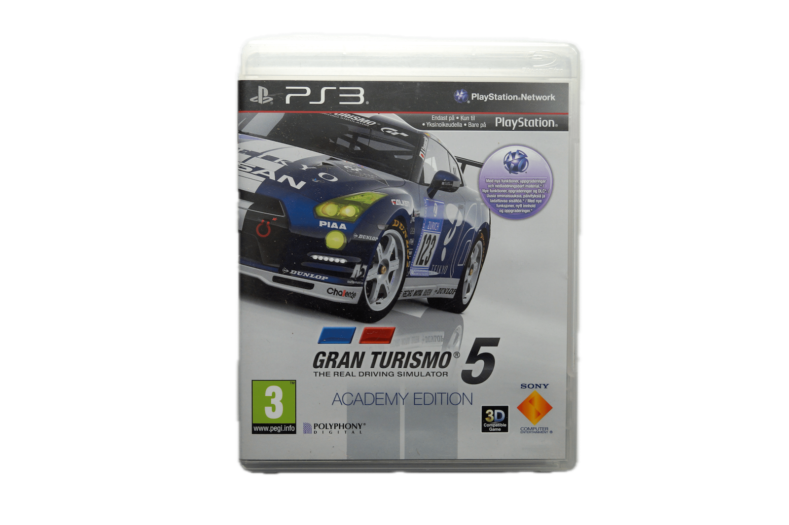 Gran Turismo 5: Academy Edition – PS3 (Brugt)