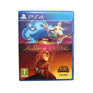 PS4 Disney Classic Games Aladdin and The Lion King Cover