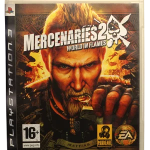 Mercenaries 2 PS3 forside cover