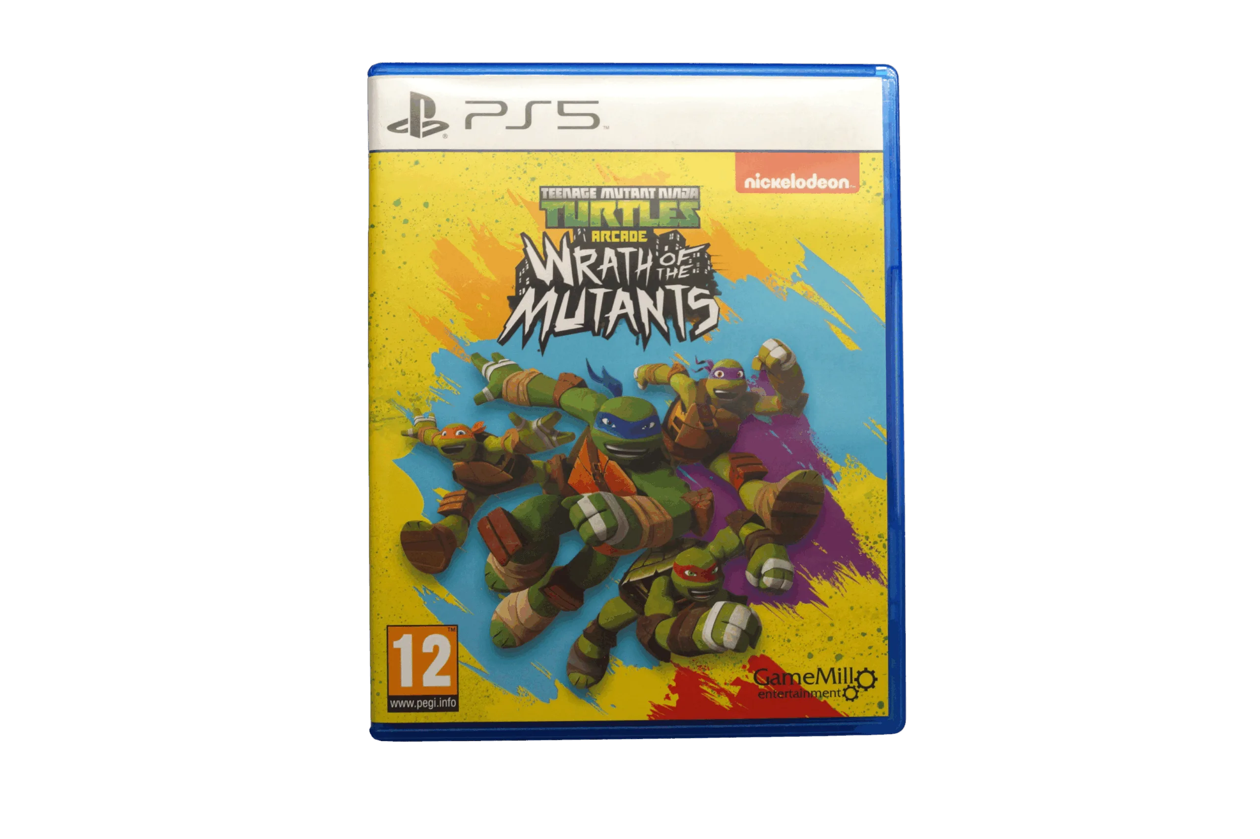 PS4 Teenage Mutant Ninja Turtles Arcade Wrath of the Mutants Cover