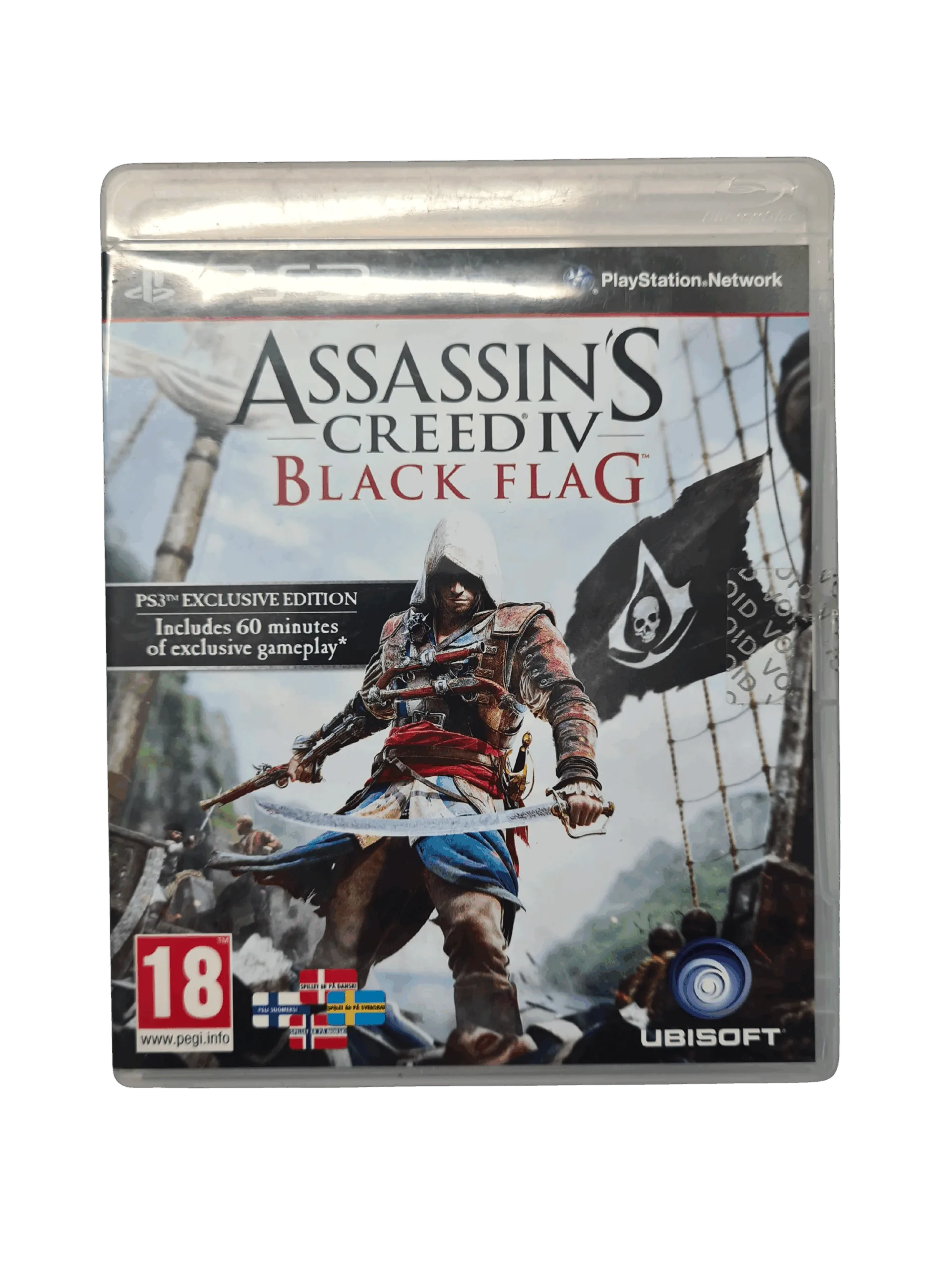 Assassin’s Creed IV: Black Flag – PS3 (Brugt) – Alder: PEGI 18 – PlayStation 3 – Front cover