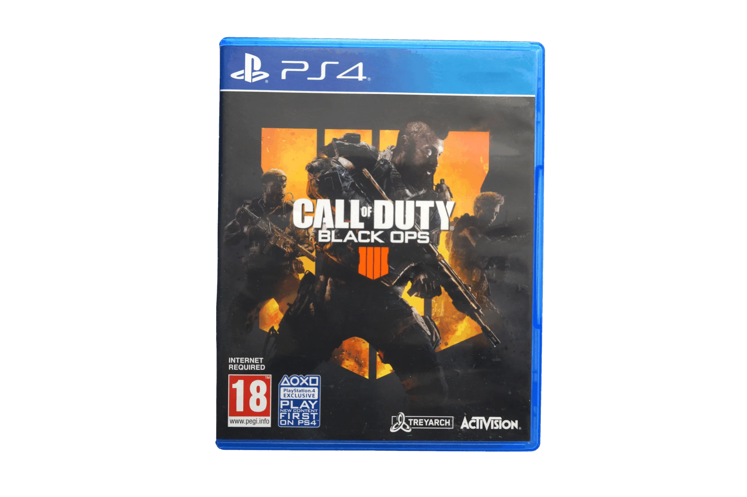 Call of Duty: Black Ops IIII – PS4 (Brugt) – Alder: PEGI 18 – PlayStation 4 – Front cover
