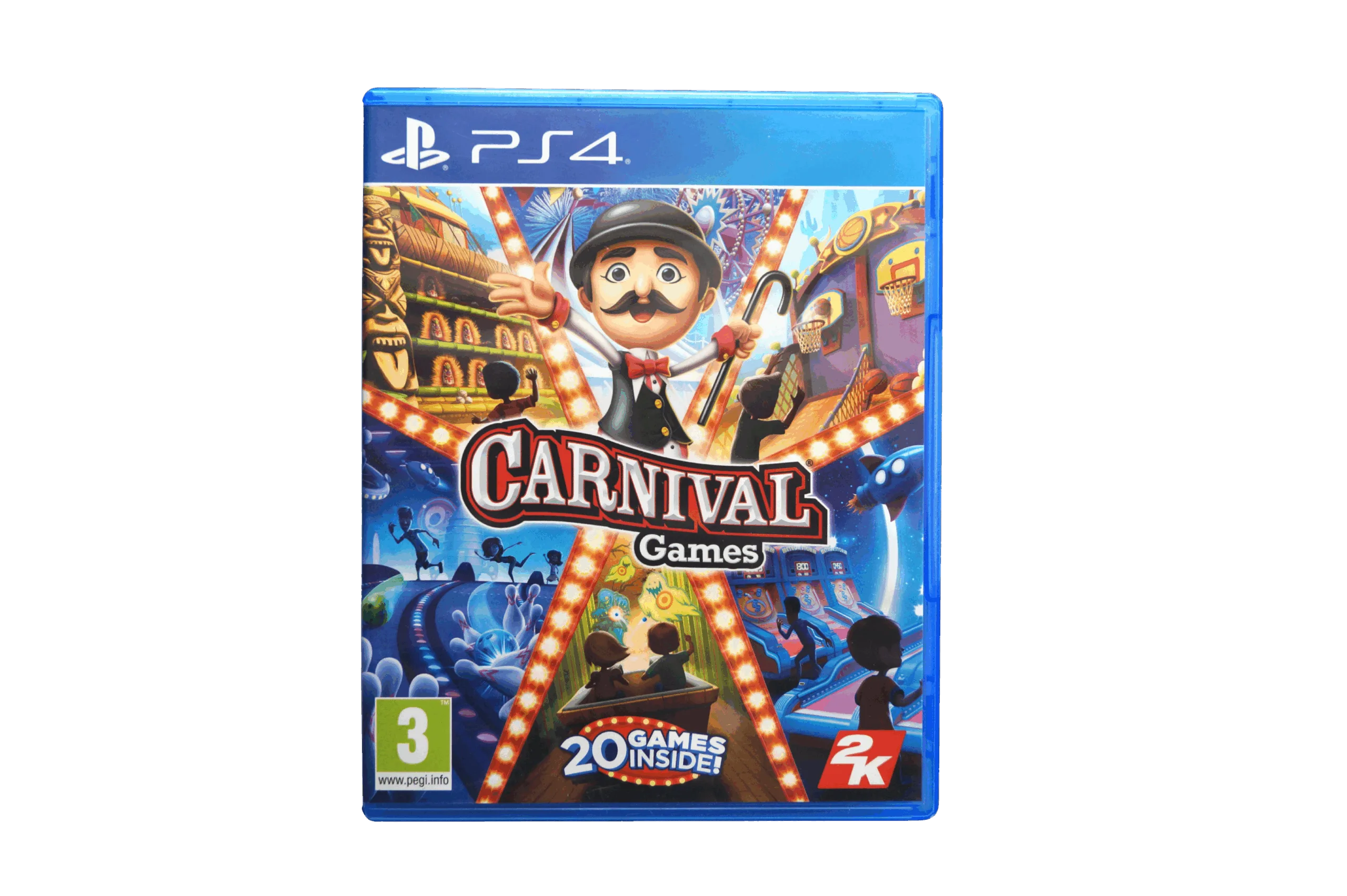 Carnival Games – PS4 (Brugt) – Alder: PEGI 3 – PlayStation 4 – Front cover