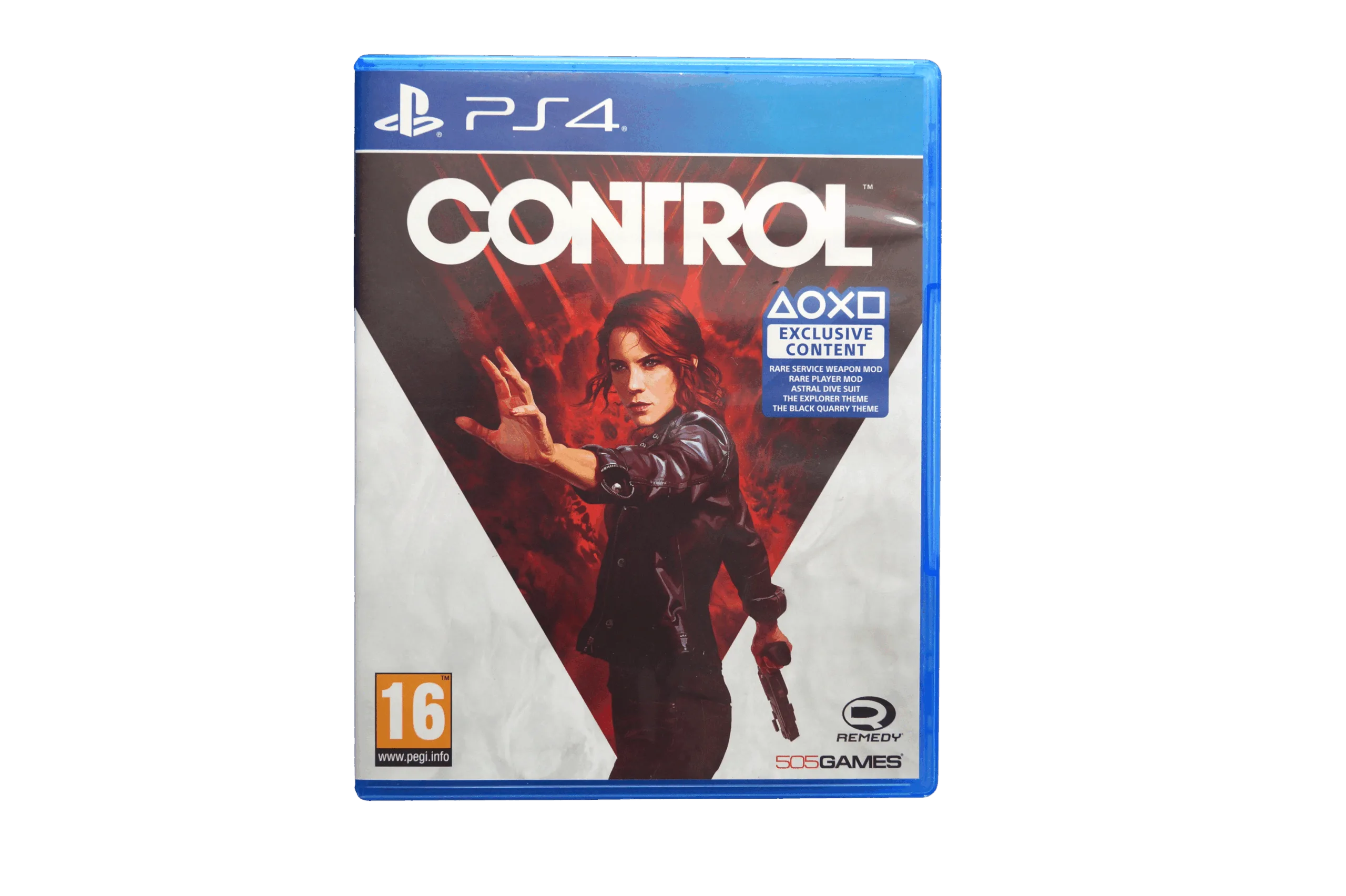 Control – PS4 (Brugt) – Alder: PEGI 16 – PlayStation 4 – Front cover