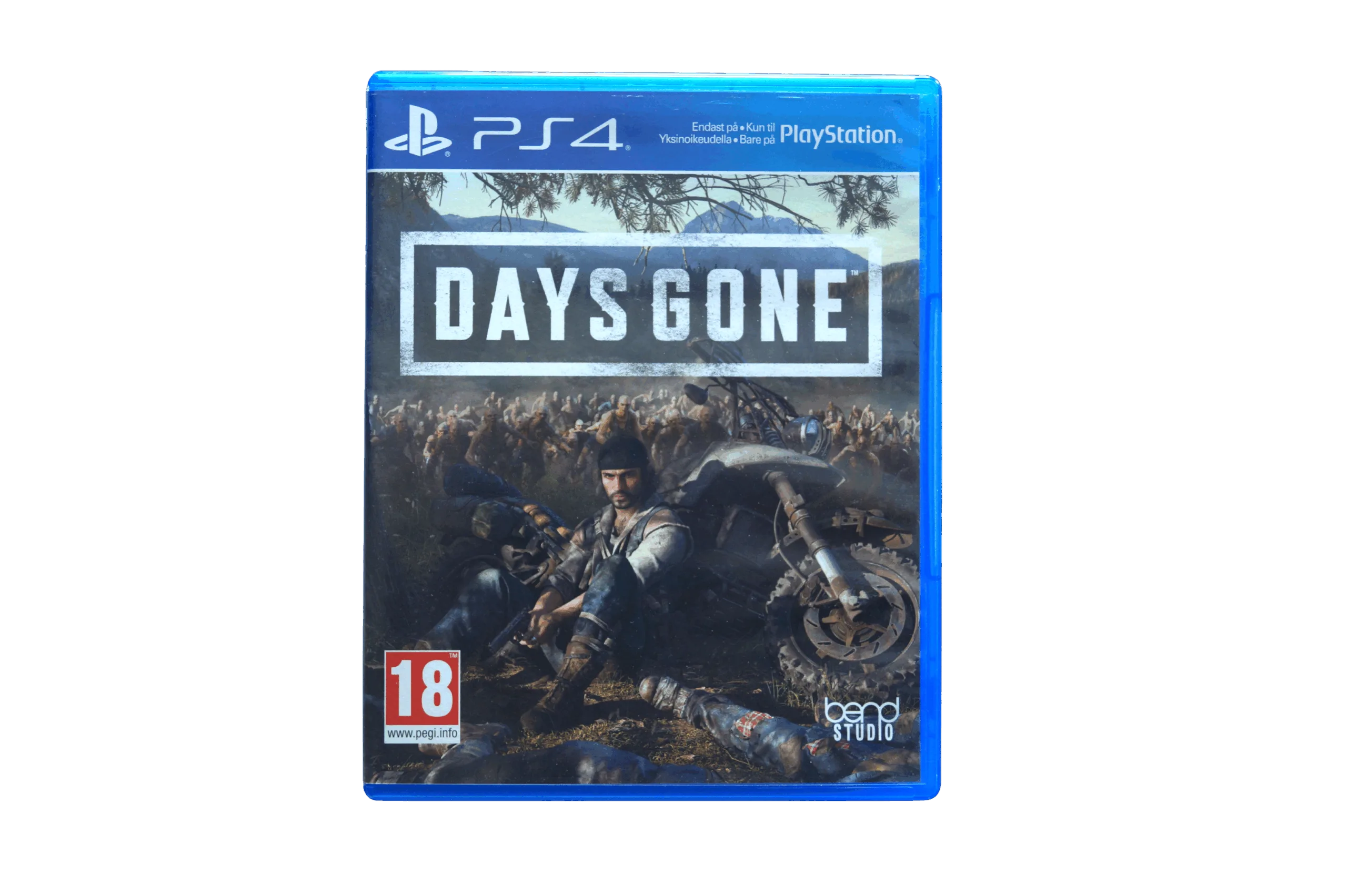 Days Gone – PS4 (Brugt) – Alder: PEGI 18 – PlayStation 4 – Front cover