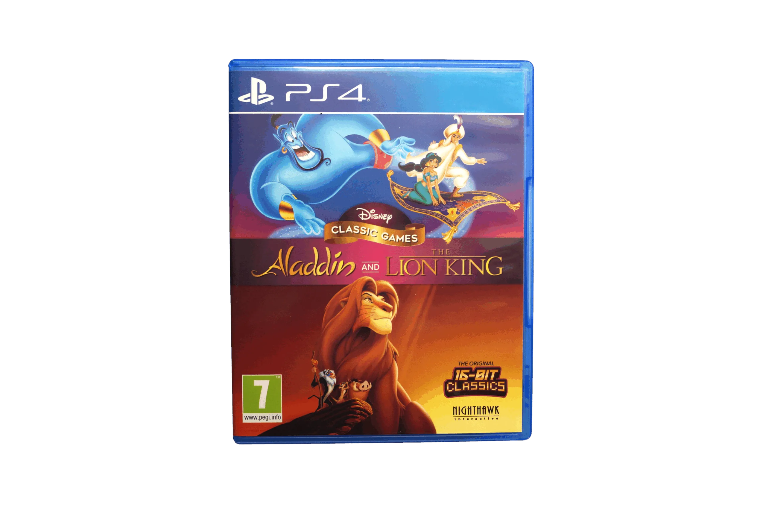 Disney Classic Games: Aladdin and The Lion King – PS4 (Brugt) – Alder: PEGI 7 – PlayStation 4 – Front cover