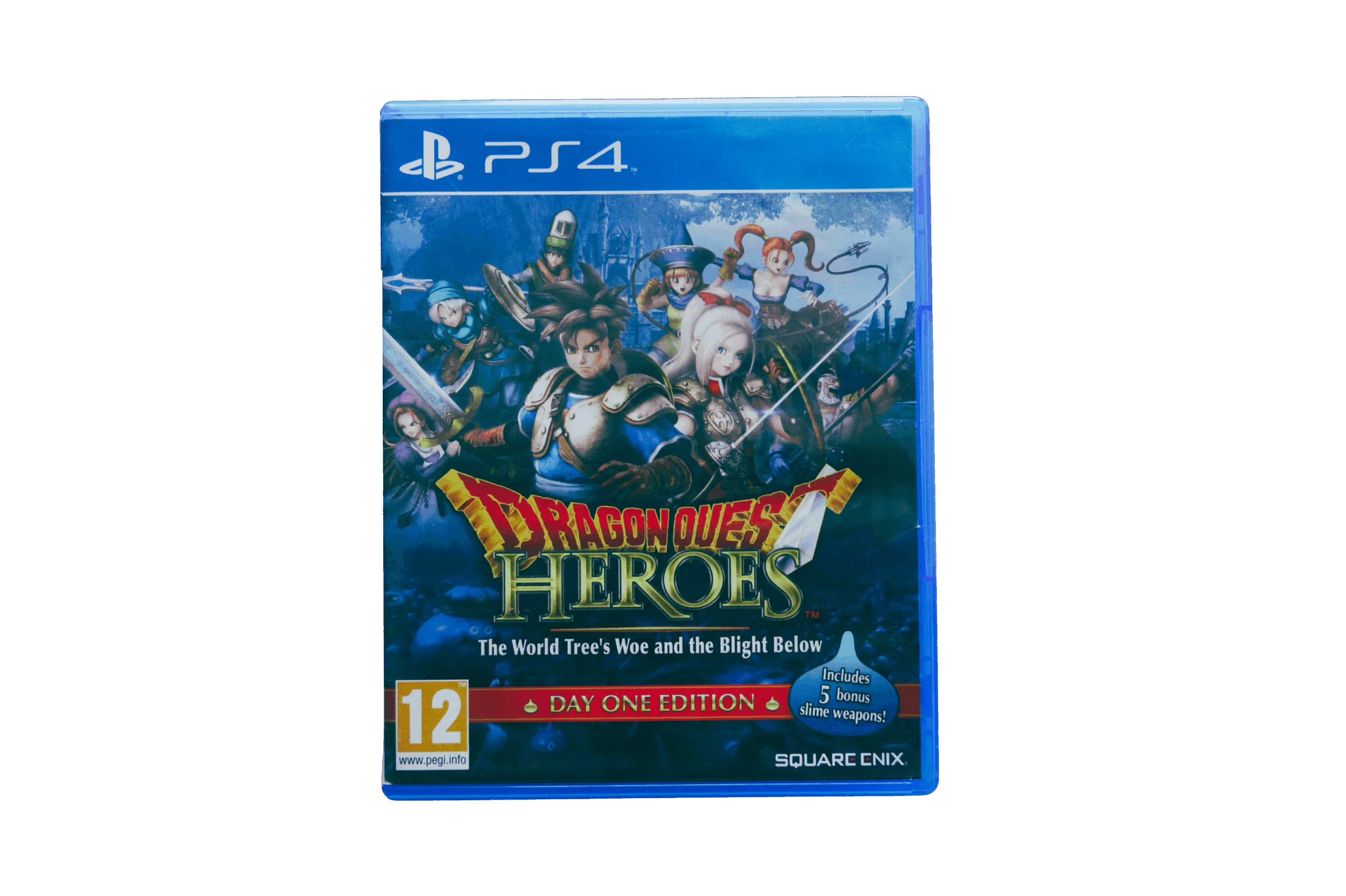 Dragon Quest Heroes: The World Tree’s Woe and the Blight Below – Day One Edition – PS4 (Brugt) – Alder: PEGI 12 – PlayStation 4 – Front cover