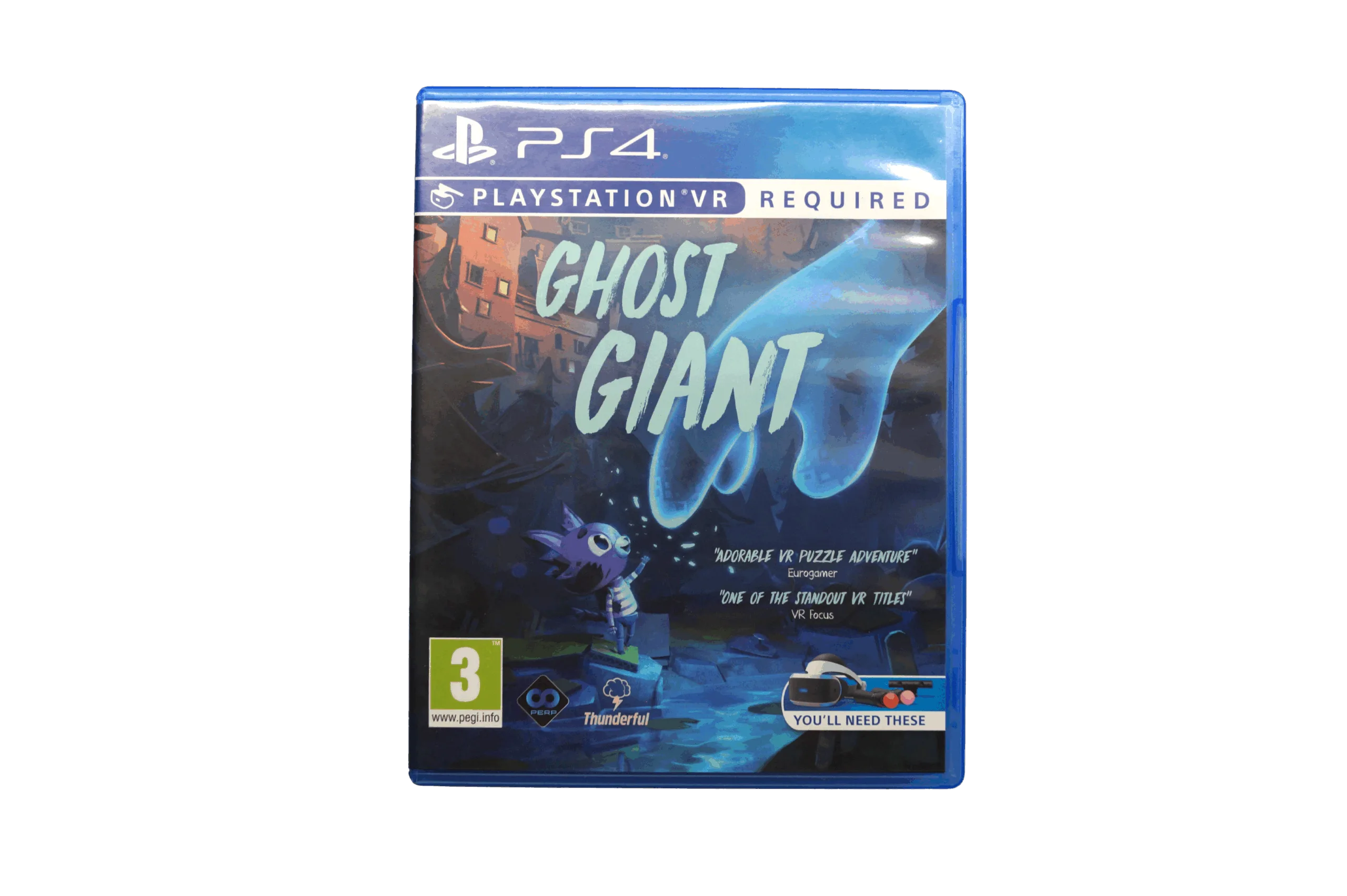 Ghost Giant – PS4 VR (Brugt) – Front cover