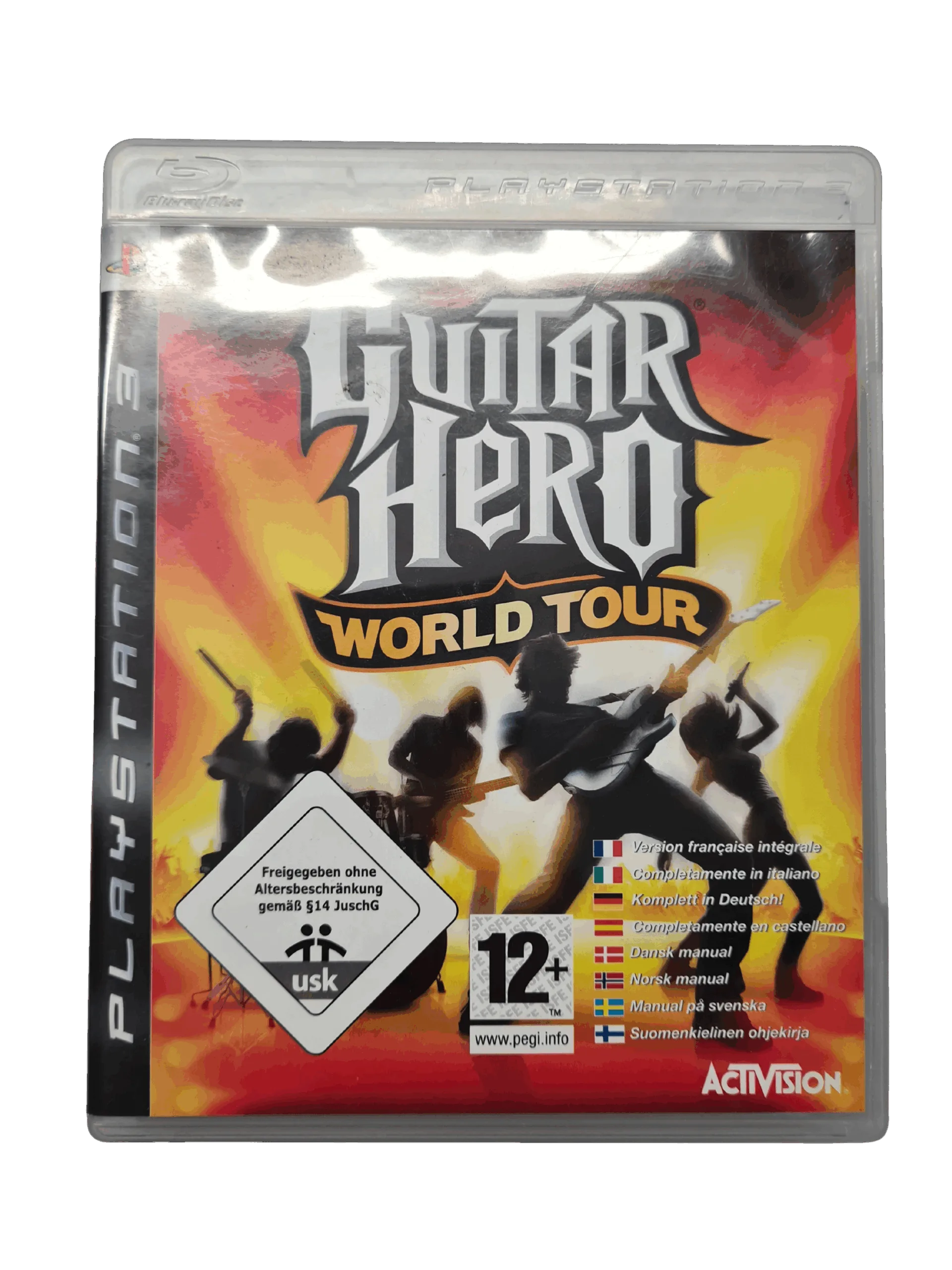 Guitar Hero World Tour - PS3 (Brugt) – Front cover