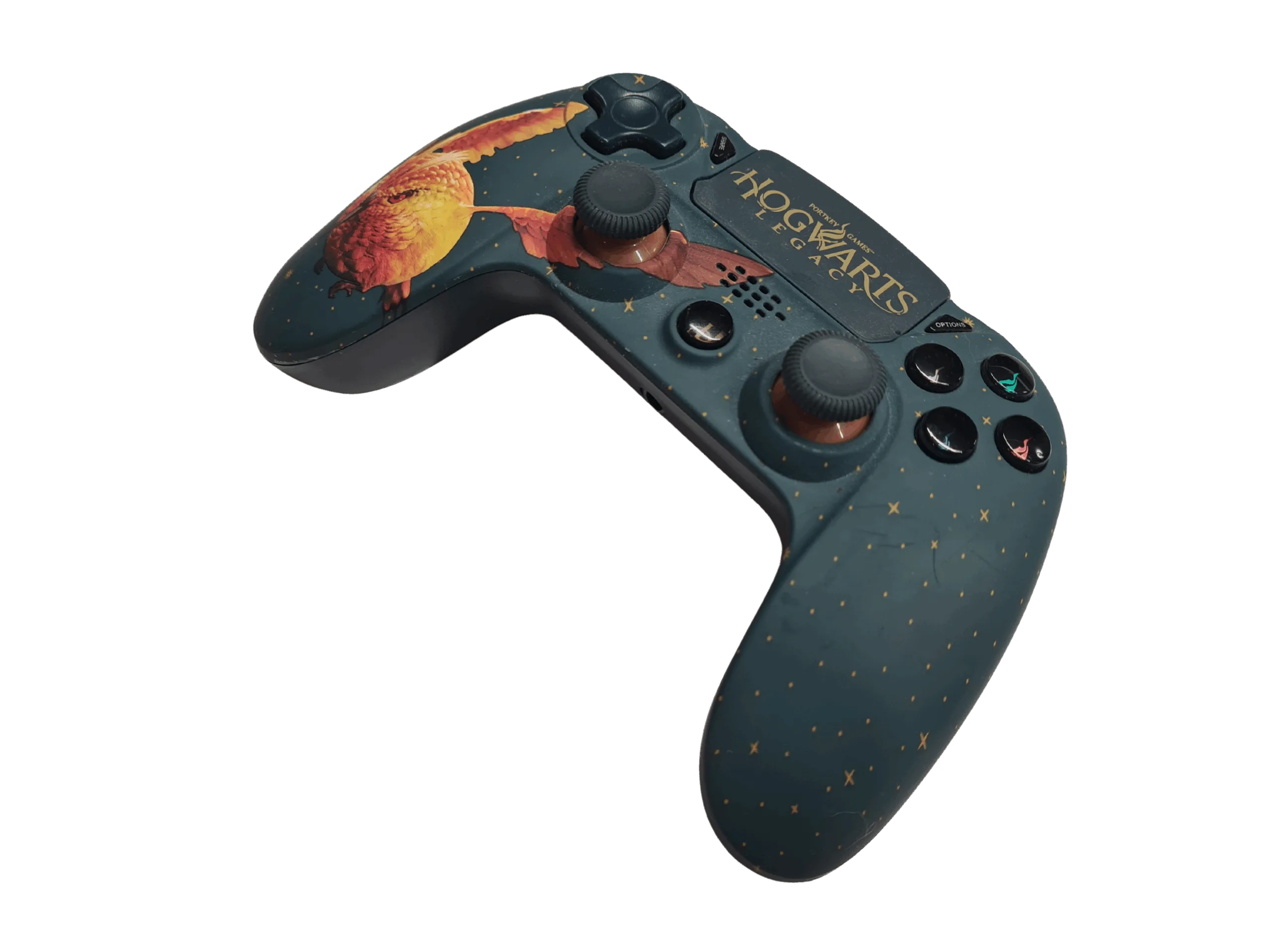 Harry Potter PS4 Controller - Hogwarts Legacy - Golden Snidget (Brugt) – Alle varer – Back cover