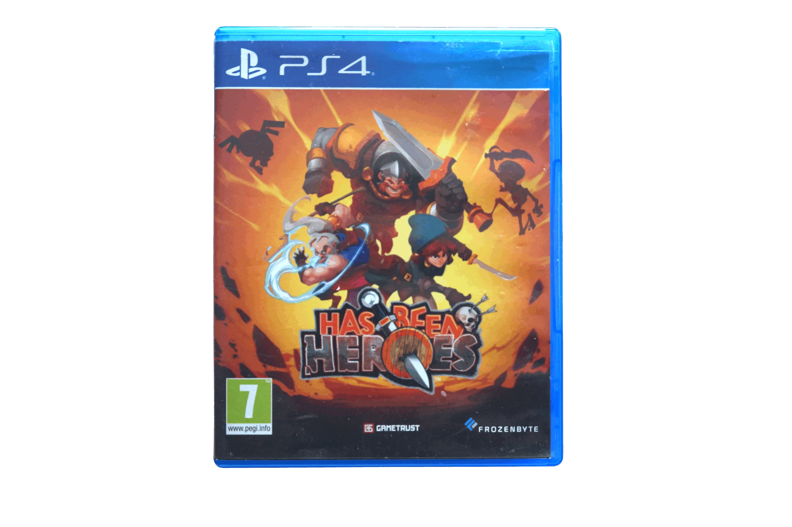 Has‑Been Heroes – PS4 (Brugt) – Alder: PEGI 7 – PlayStation 4 – Front cover
