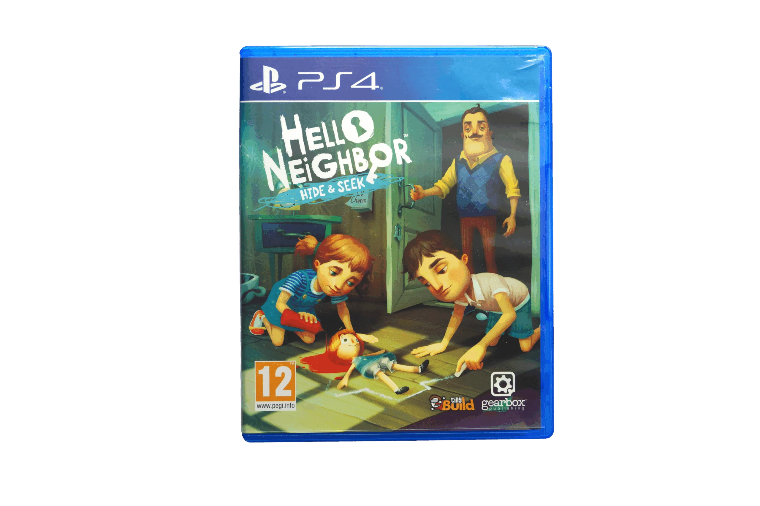 Hello Neighbor: Hide & Seek – PS4 (Brugt) – Alder: PEGI 12 – PlayStation 4 – Front cover