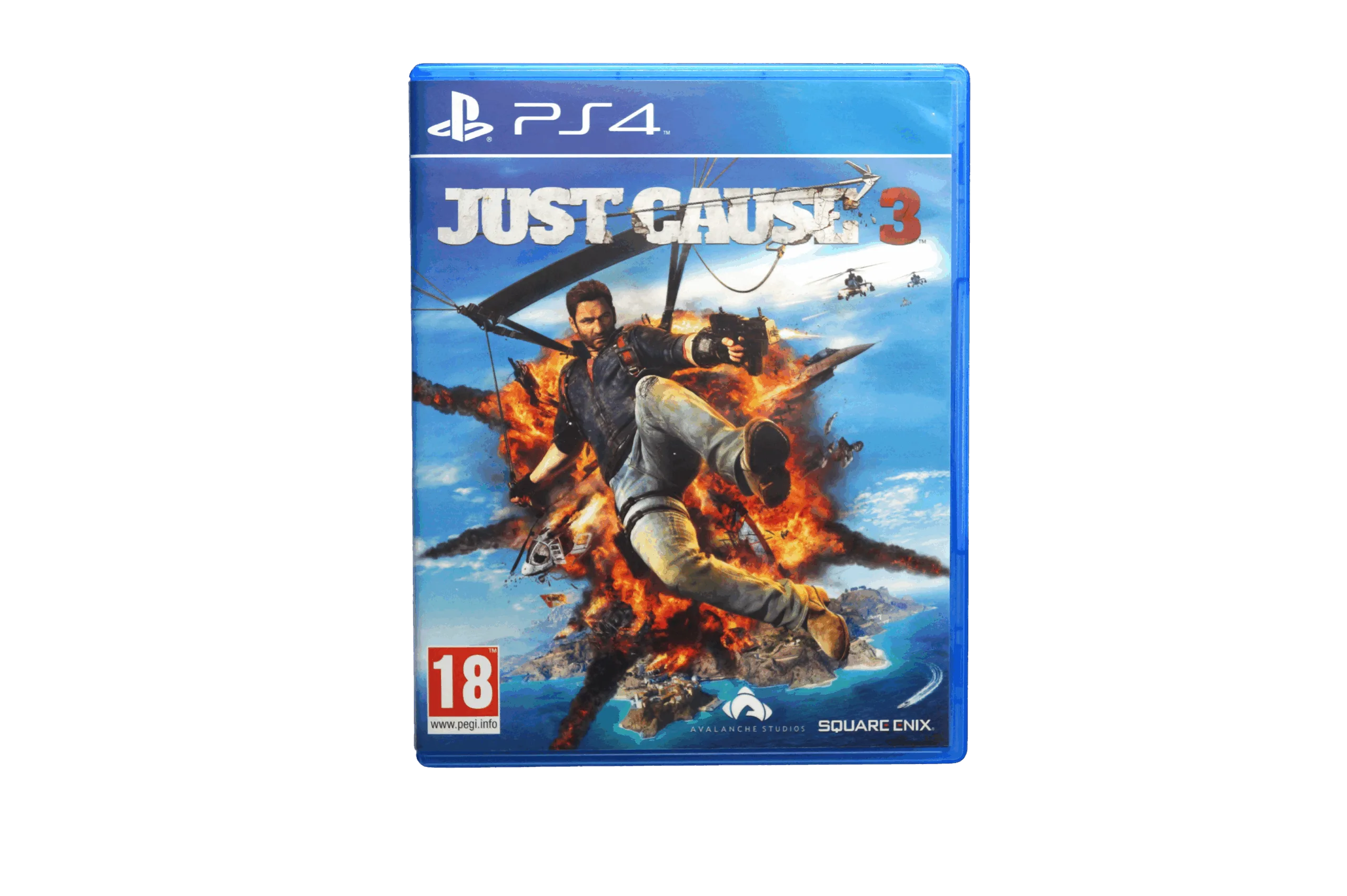 Just Cause 3 – PS4 (Brugt) – Alder: PEGI 18 – PlayStation 4 – Front cover