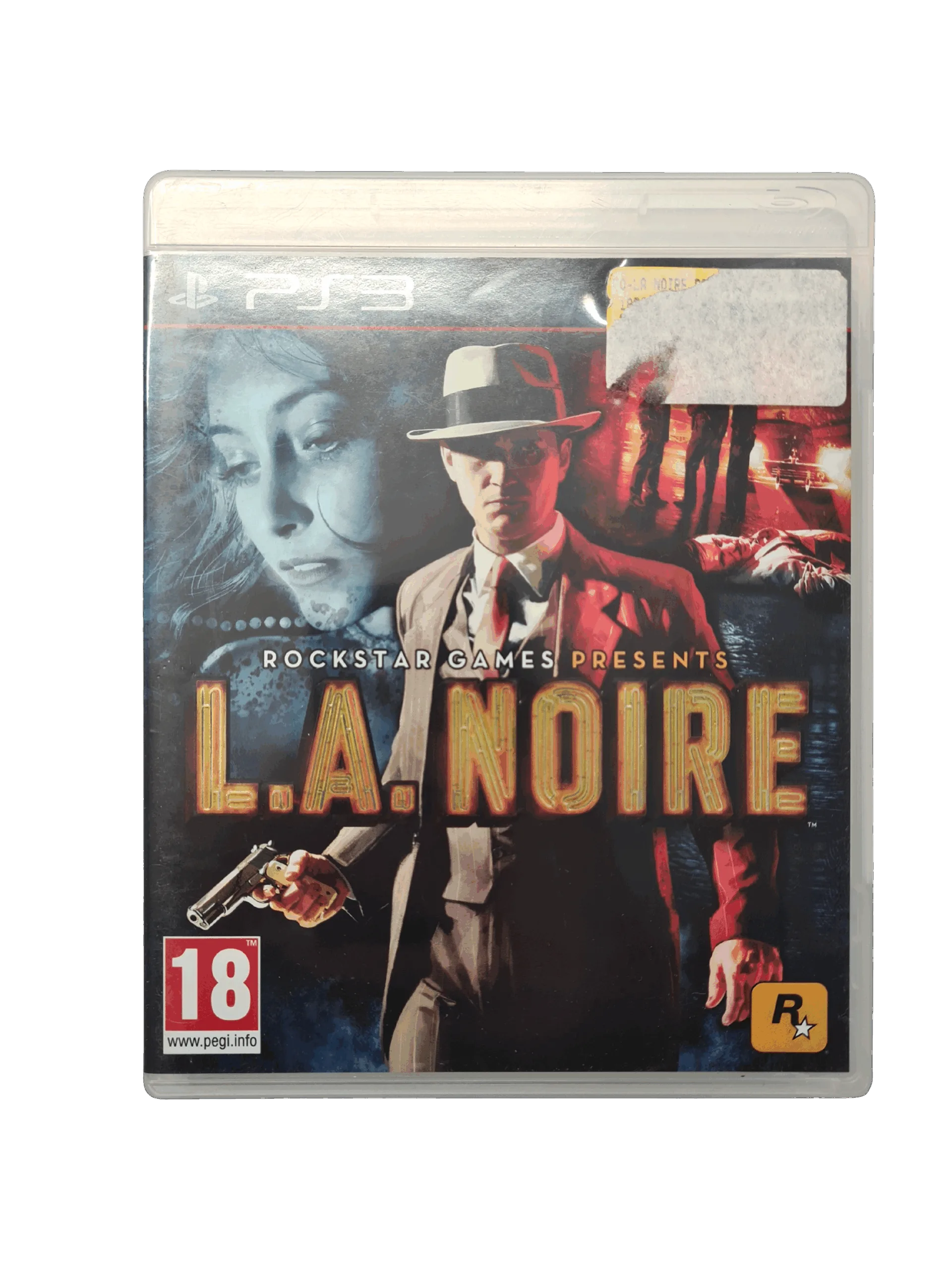 L.A. Noire - PS3 (Brugt) – Alder: PEGI 18 – PlayStation 3 – Front cover
