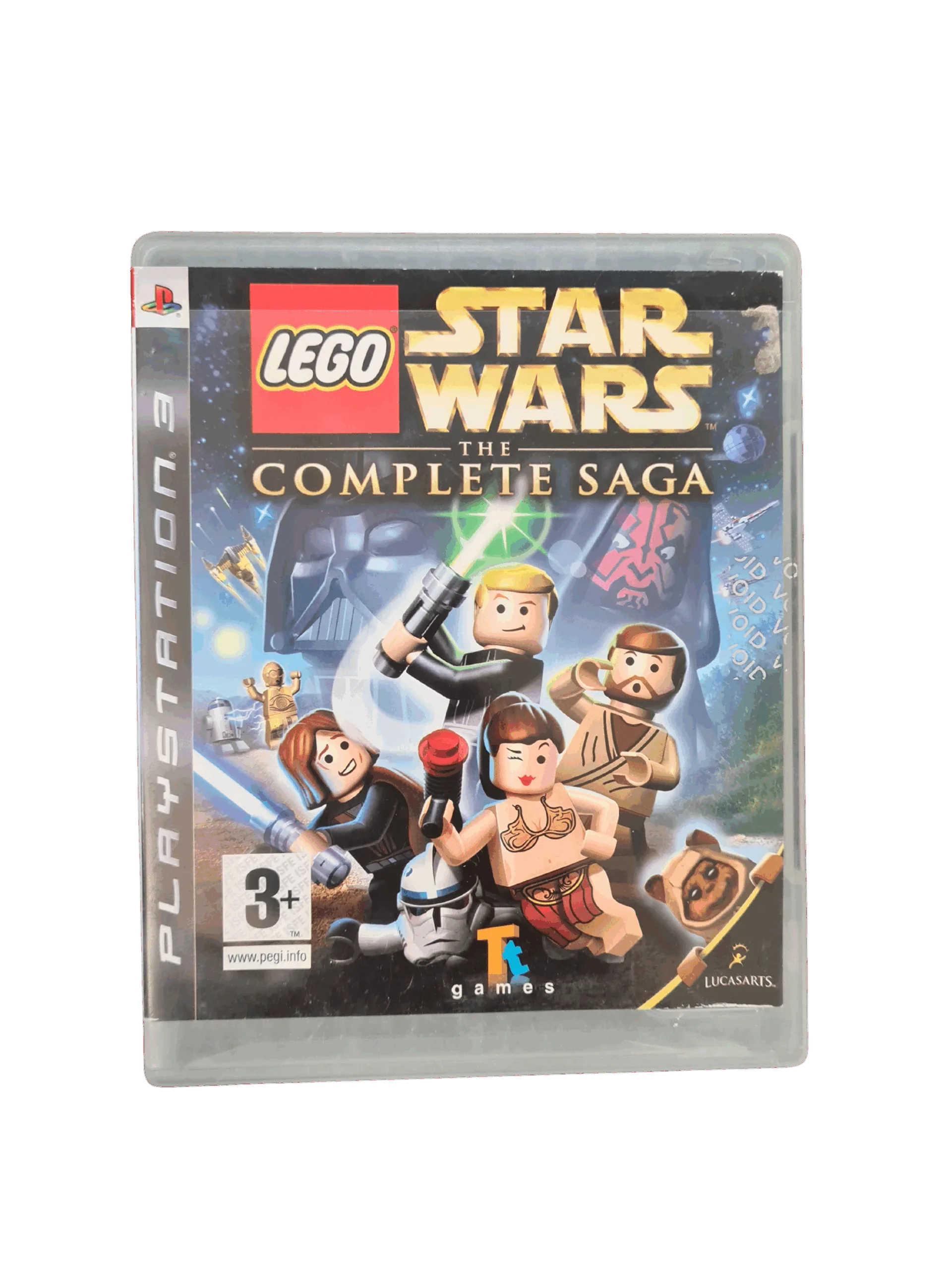 Lego Star Wars The Complete Saga - PS3 (Brugt) – Alder: PEGI 3 – PlayStation 3 – Front cover