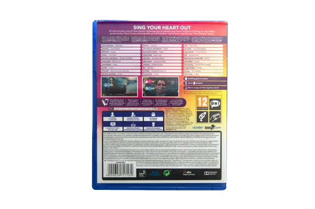 Let's Sing 2021 – PS4 (Brugt) – Back cover