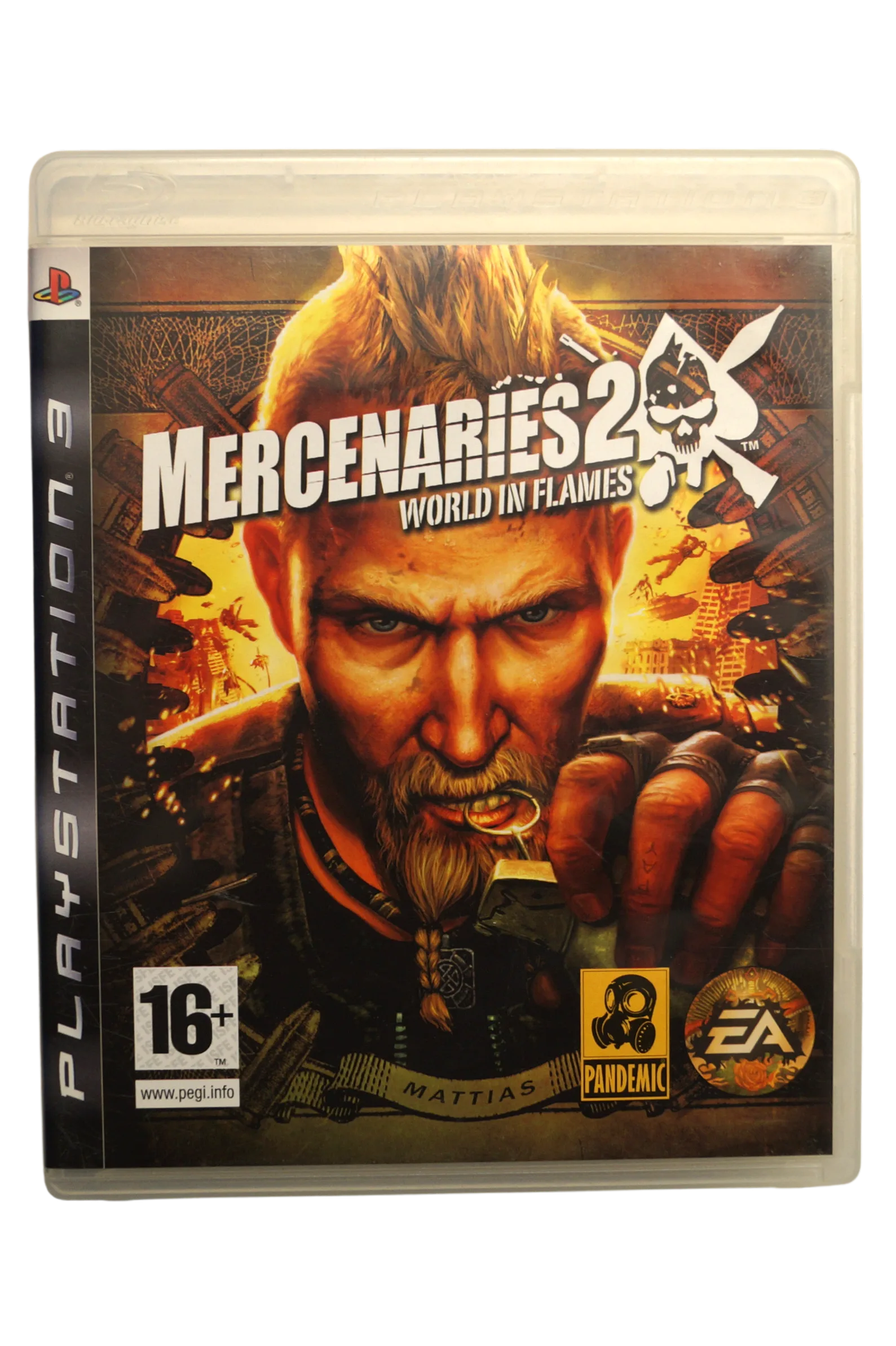 Mercenaries 2: World in Flames – PS3 (Brugt) – Front cover