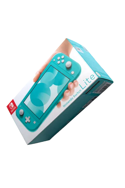 Nintendo Switch Lite - Turkis (Brugt) – Alle varer – Back cover