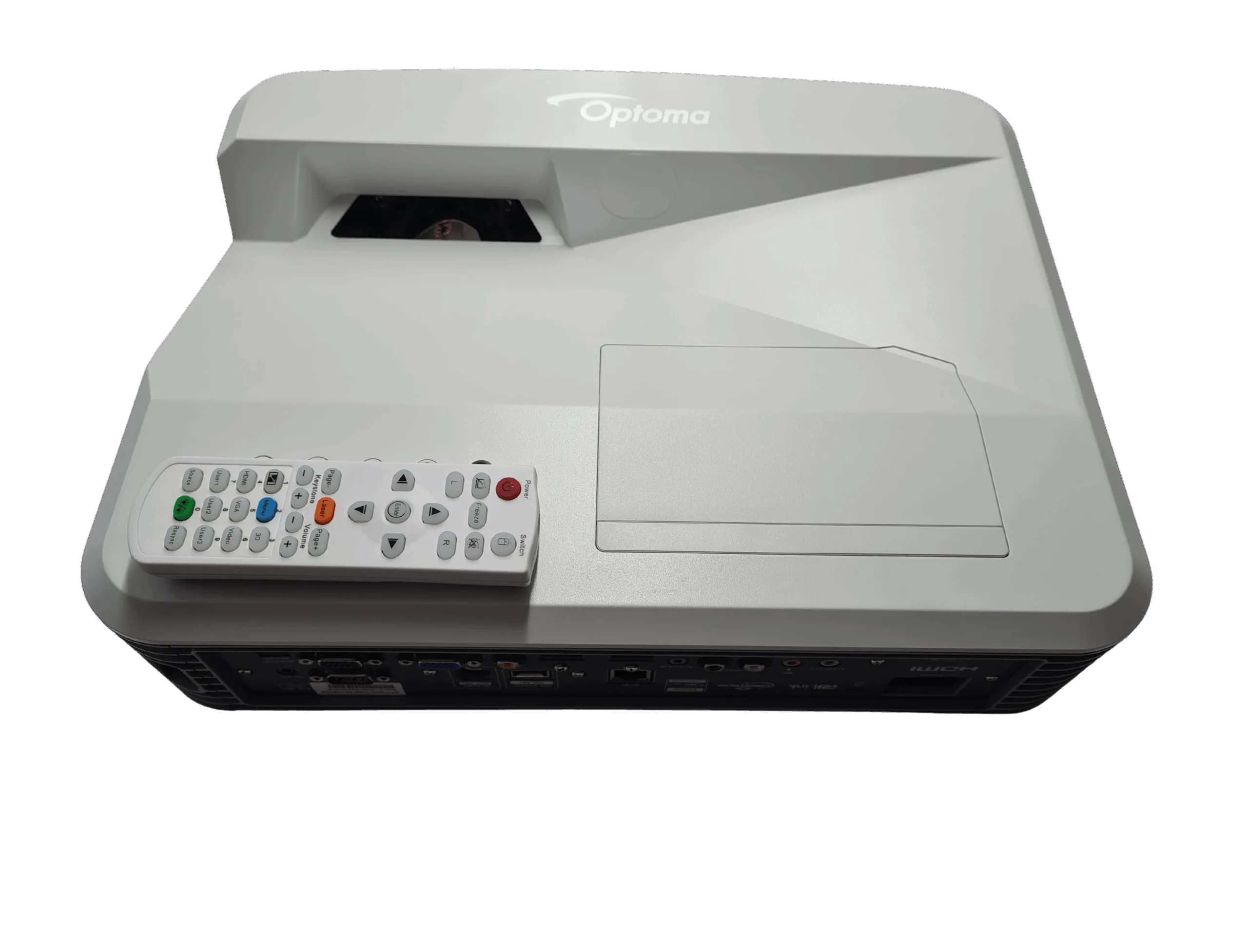 Optoma EH320USTi - Ultrakort Kast - 3D Projektor (Brugt) – Alle varer – Front cover