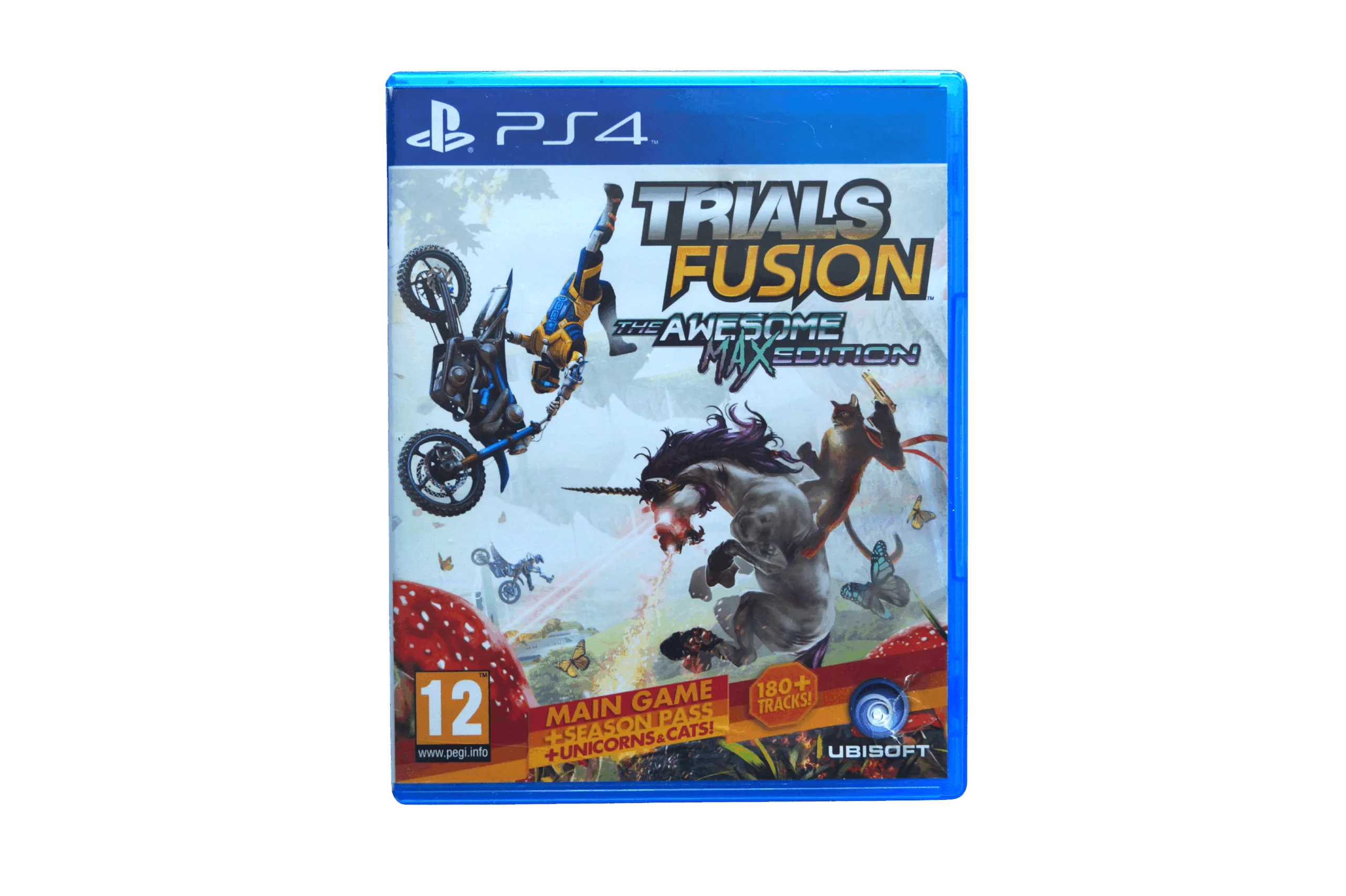 Trials Fusion: The Awesome Max Edition – PS4 (Brugt) – Alder: PEGI 12 – PlayStation 4 – Front cover