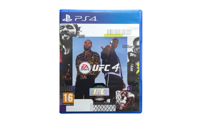 UFC 4 – PS4 (Brugt) – Alder: PEGI 16 – PlayStation 4 – Front cover