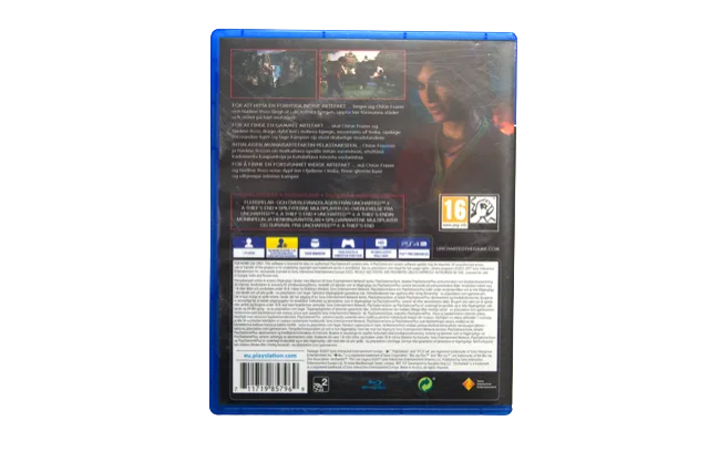 Uncharted: The Lost Legacy – PS4 (Brugt) – Alder: PEGI 16 – PlayStation 4 – Back cover