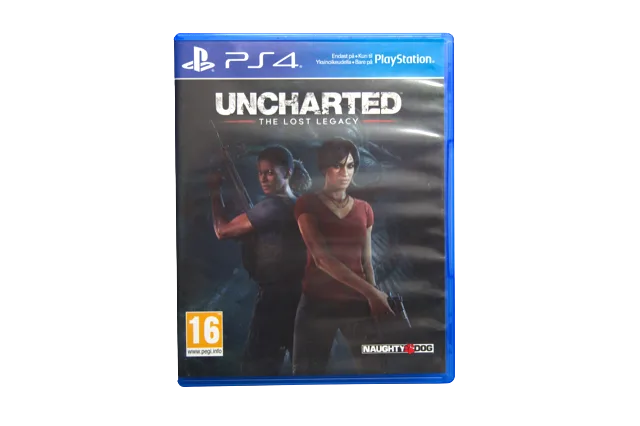 Uncharted: The Lost Legacy – PS4 (Brugt) – Alder: PEGI 16 – PlayStation 4 – Front cover